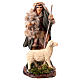 Berger avec brebis crèche Napolitaine 8 cm s1