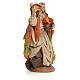 Neapolitan Nativity figurine, woman with cloth baskets, 18 cm s2