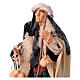 Neapolitan Nativity figurine, man with caciotta cheese, 18 cm s4