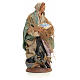 Neapolitan Nativity figurine, woman with fish, 18 cm s2