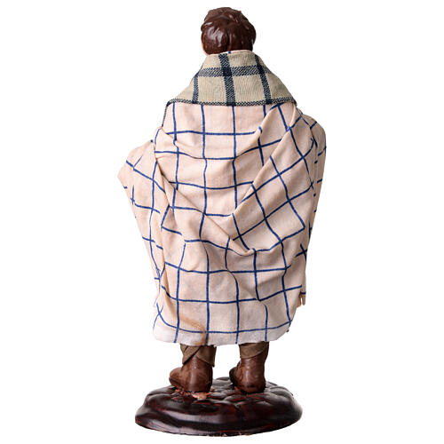 Neapolitan Nativity figurine, waiter, 18 cm 5