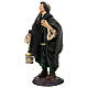 Neapolitan Nativity figurine, man with lantern, 18 cm s2