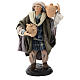 Neapolitan Nativity figurine, man with amphora, 18 cm s1