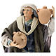 Neapolitan Nativity figurine, man with amphora, 18 cm s2