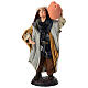 Neapolitan Nativity figurine, man with amphora, 18 cm s1