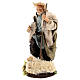 Neapolitan Nativity figurine, shepherd, 18 cm s5