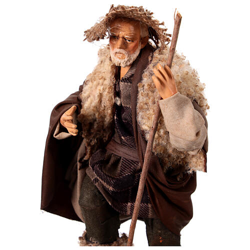 Pecoraio 18 cm presepe Napoletano 2