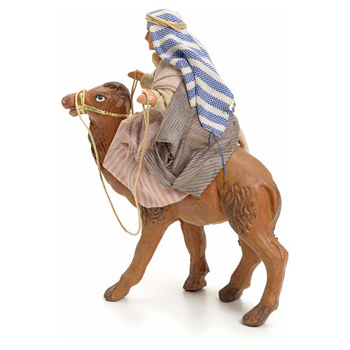 Old lady on Camel, 8cm for Neapolitan Nativity 3