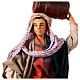 Neapolitan Nativity figurine, man carrying cask, 18 cm s2