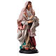 Neapolitan Nativity figurine, woman holding baby, 18 cm s4