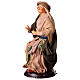 Vieille femme assise crèche Napolitaine 18 cm s2