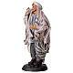 Neapolitan Nativity figurine, Arabian man with sack, 18 cm s3
