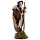 Neapolitan Nativity figurine, man with stick, 18 cm s4