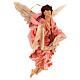 Neapolitan Nativity figurine, pink angel, 45 cm s4