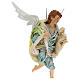 Neapolitan Nativity figurine, green angel, 45 cm s3