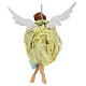 Neapolitan Nativity figurine, green angel, 45 cm s4