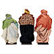 Neapolitan Nativity figurine, three wise kings, 45 cm s12