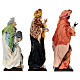 Neapolitan Nativity figurine, three wise kings, 45 cm s8