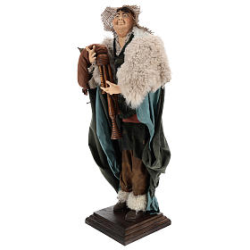 Zampognaro terracotta presepe napoletano 45 cm