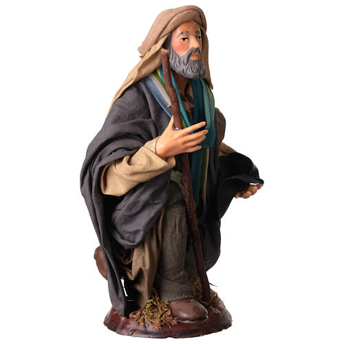 Neapolitan Nativity figurine, beggar, 30cm 4