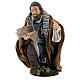 Neapolitan Nativity figurine, beggar, 30cm s1