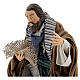 Neapolitan Nativity figurine, beggar, 30cm s2