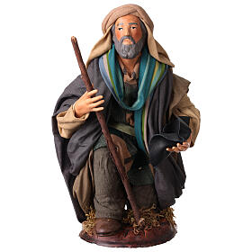 Neapolitan Nativity figurine, beggar, 30cm