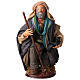 Neapolitan Nativity figurine, beggar, 30cm s1