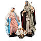Neapolitan Nativity figurine, Joseph, Mary, baby Jesus, 45 cm s1