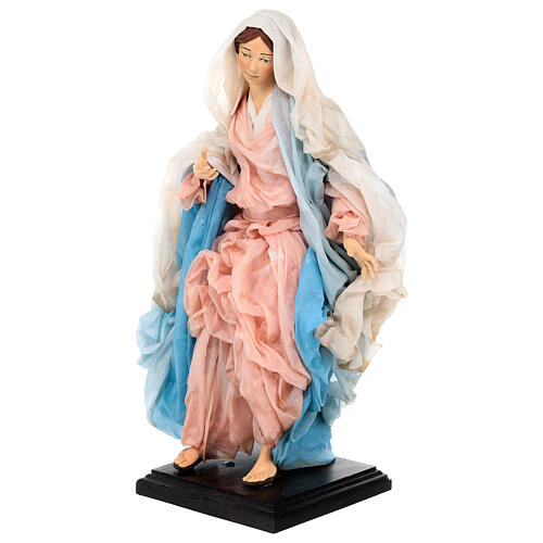 Neapolitan Nativity figurine, Joseph, Mary, baby Jesus, 45 cm 6