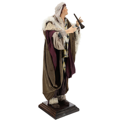 Neapolitan Nativity figurine, fifer, 45 cm 3