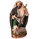 Pecoraio in ginocchio 30 cm presepe napoletano s1