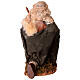 Pecoraio in ginocchio 30 cm presepe napoletano s4