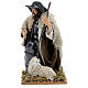 Pastor de joelhos 30 cm presépio terracota Nápoles s3