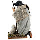 Pastor de joelhos 30 cm presépio terracota Nápoles s4