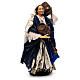 Neapolitan Nativity figurine, woman carrying cask, 30 cm s4