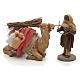 Neapolitan Nativity figurine, camel driver and camel 10cm s1
