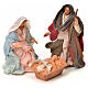Neapolitan Nativity figurine, Joseph, Mary and baby Jesus, 6 cm s1