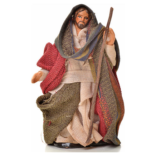 Neapolitan Nativity figurine, Joseph, Mary and baby Jesus, 6 cm 2