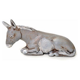 Neapolitan Nativity figurine, donkey, 6 cm