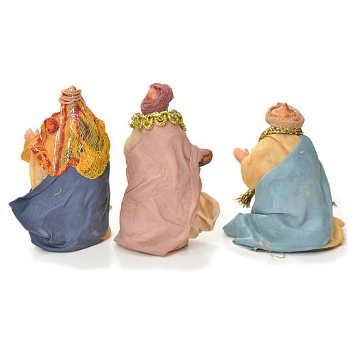 Neapolitan Nativity figurine, three wise Kings, 6 cm 5