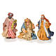 Neapolitan Nativity figurine, three wise Kings, 6 cm s1