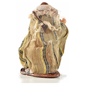 Neapolitan Nativity, Arabian style, man with sheep 6cm