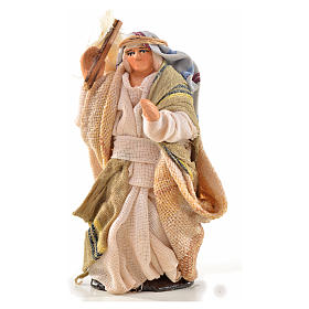 Uomo con sacco 6 cm presepe Napoli stile arabo