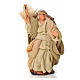 Neapolitan Nativity figurine, man with sack, 6 cm s1