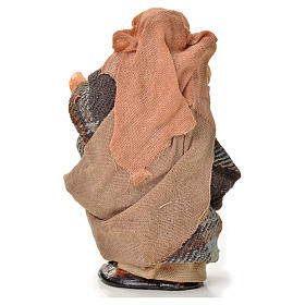 Neapolitan Nativity figurine, man shouting, 6 cm