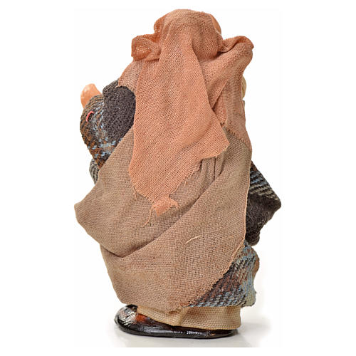 Neapolitan Nativity figurine, man shouting, 6 cm 2