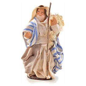 Uomo con bastone 6 cm presepe Napoli stile arabo