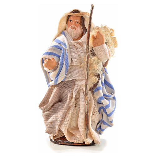 Neapolitan Nativity, Arabian style, man with stick 6cm 1