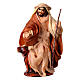 Uomo con cane 6 cm presepe Napoli stile arabo s1